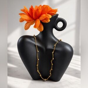 🪎 3/$30 Golden Beaded Station Necklace